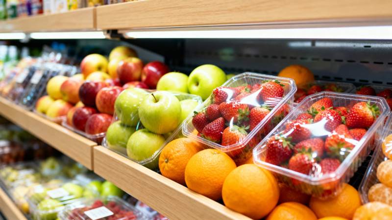 新鲜水果陈列图片