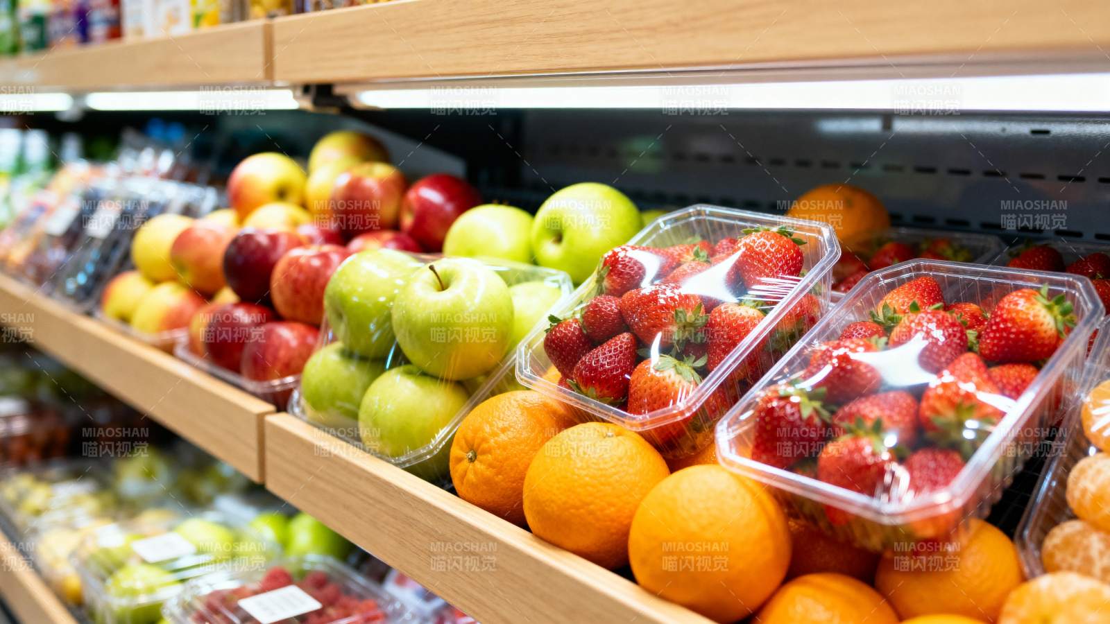 新鲜水果陈列图片