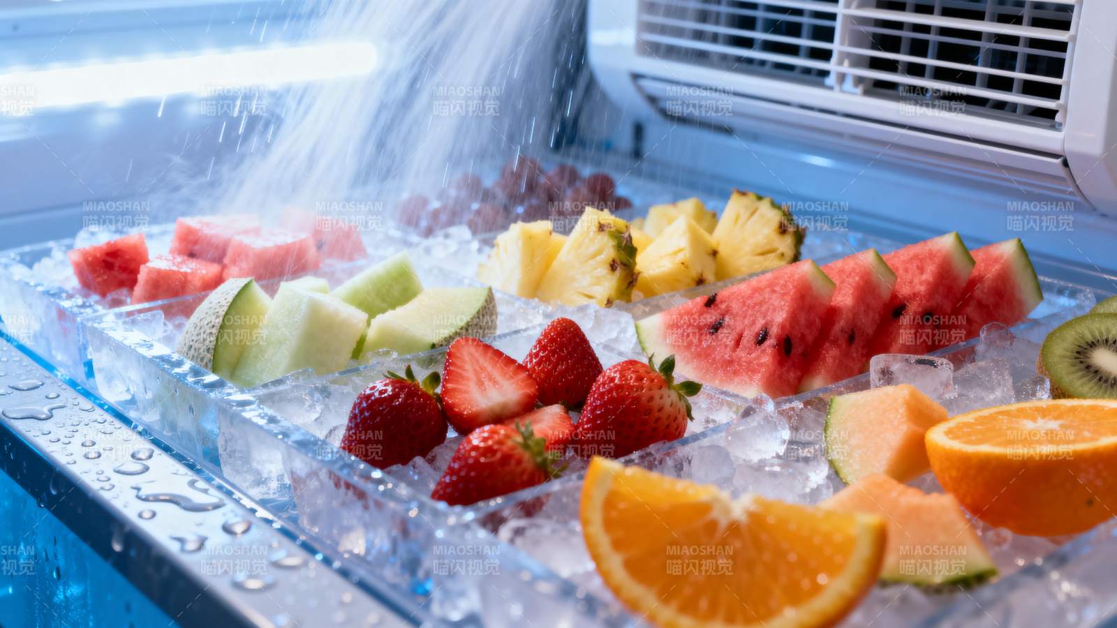冰镇水果拼盘图片