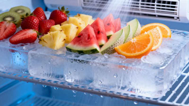 冰镇水果拼盘图片