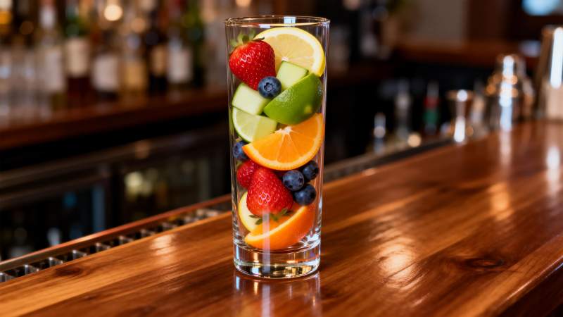 水果鸡尾酒图片