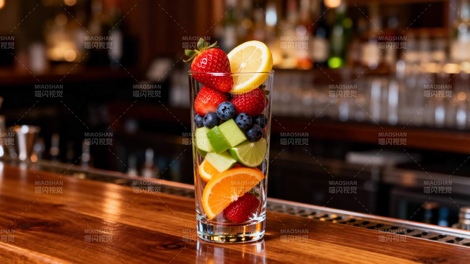 缤纷水果杯图片