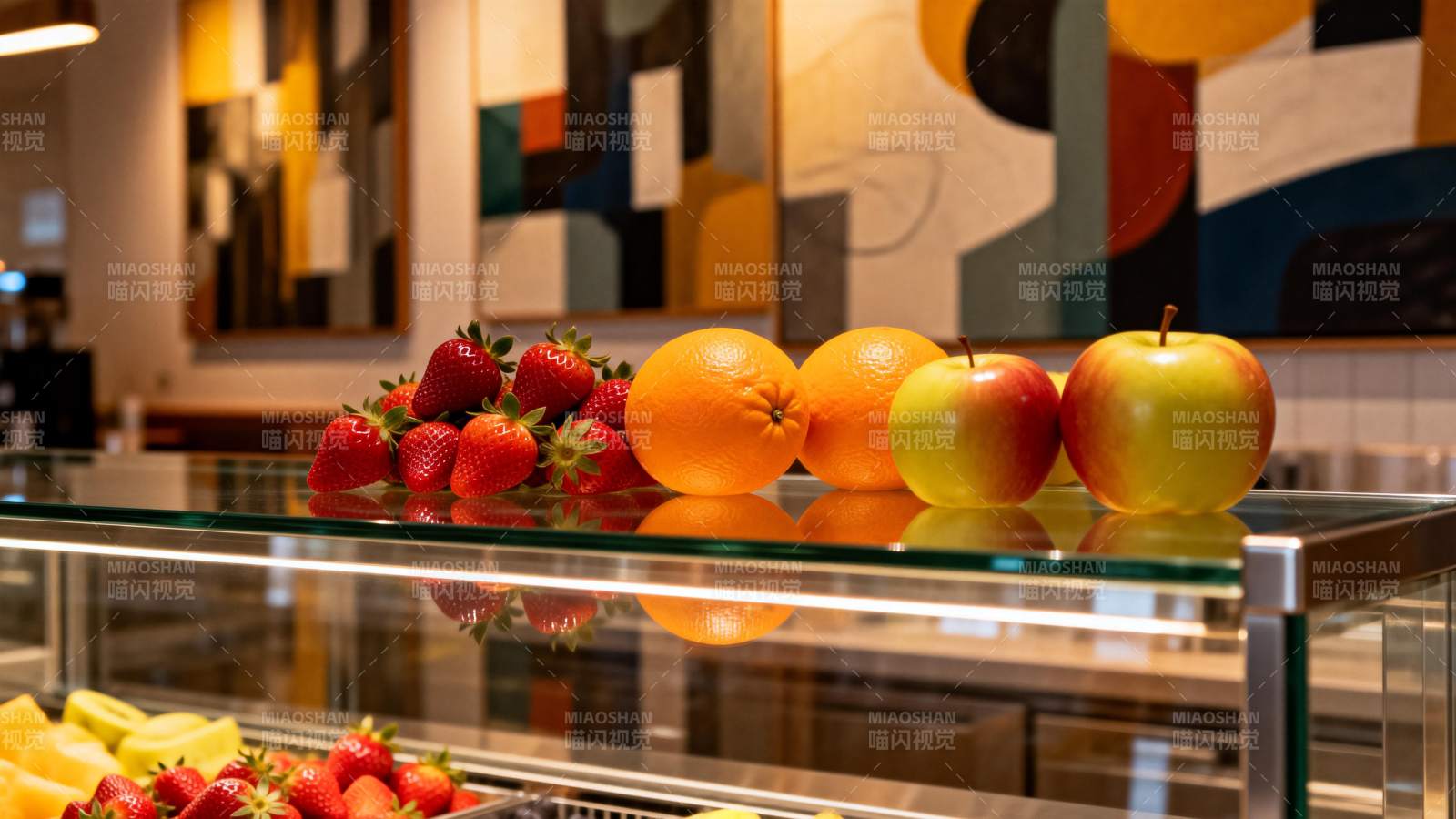 水果展示柜图片