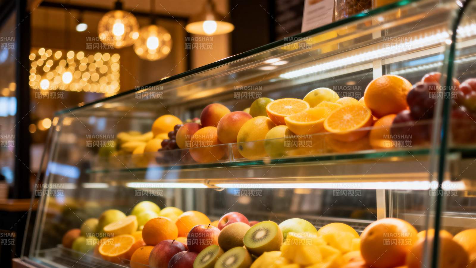 水果展示柜图片