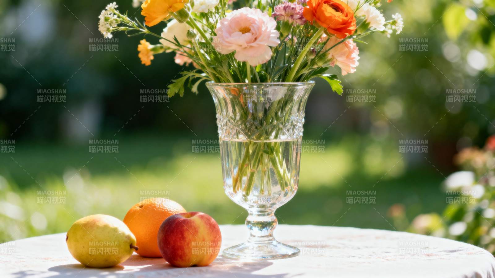 花果静谧时光图片