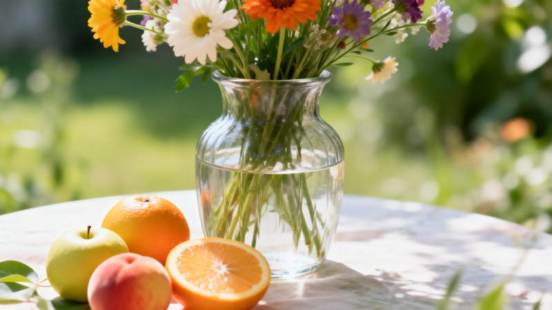 花果静物图图片