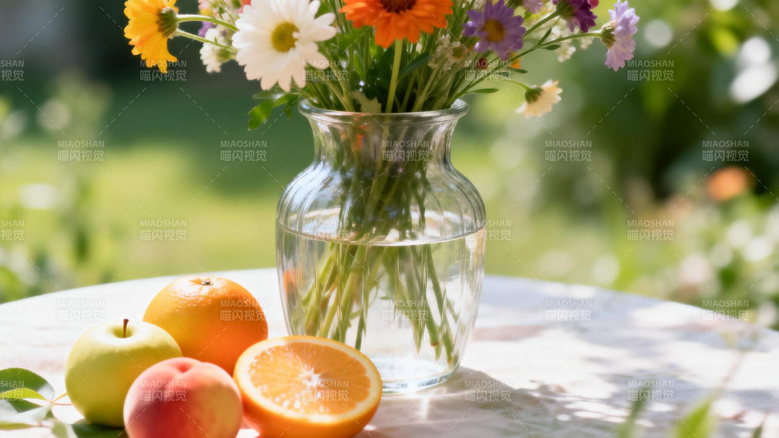 花果静物图图片