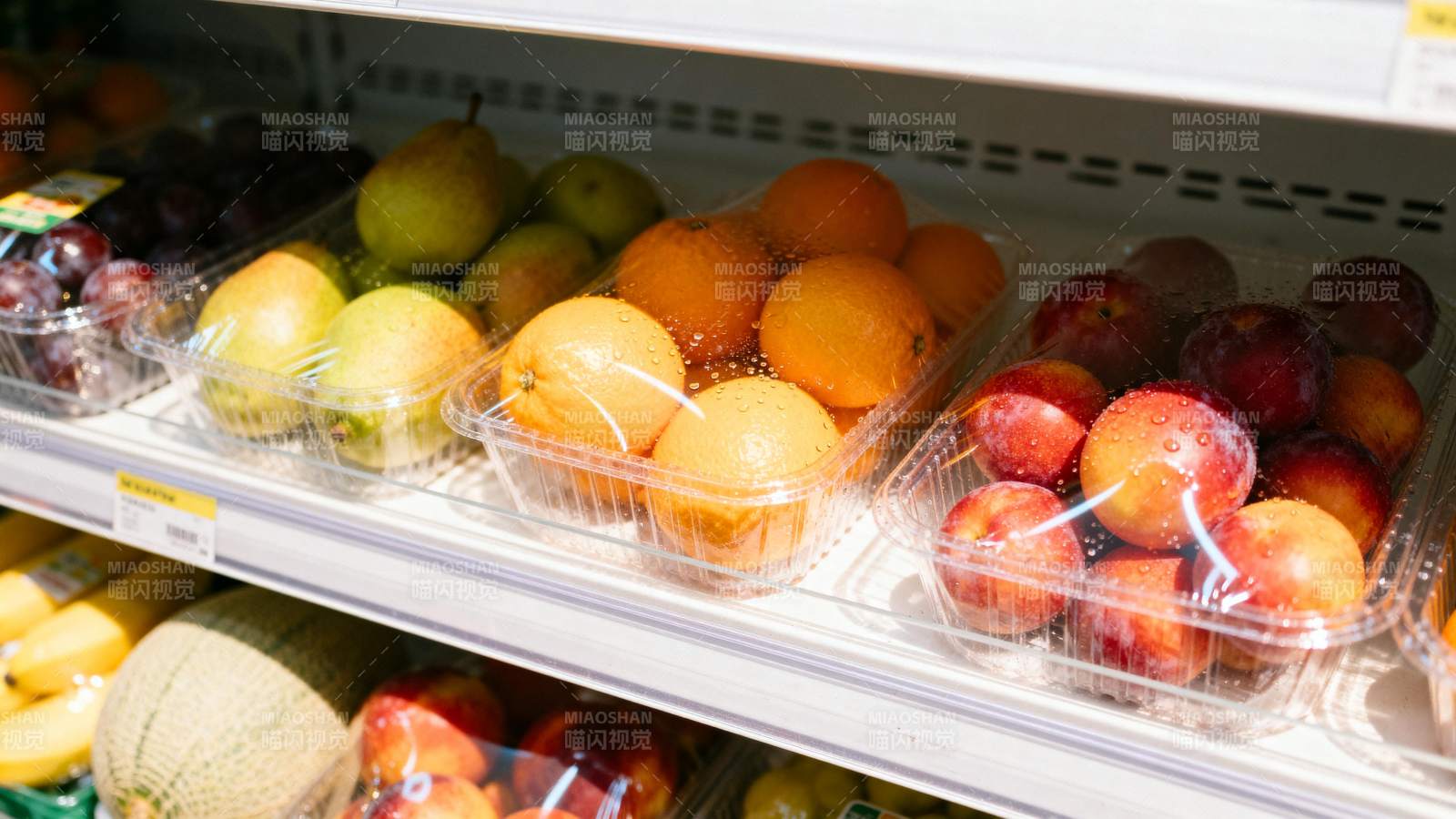 新鲜水果陈列架图片