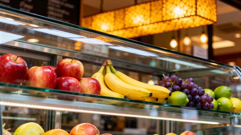 新鲜水果展示柜图片