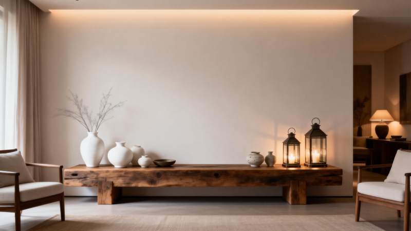 简约客厅布置图片