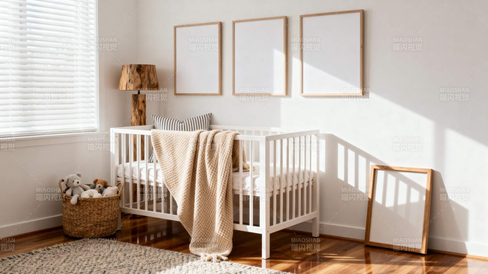 温馨婴儿房布置图片