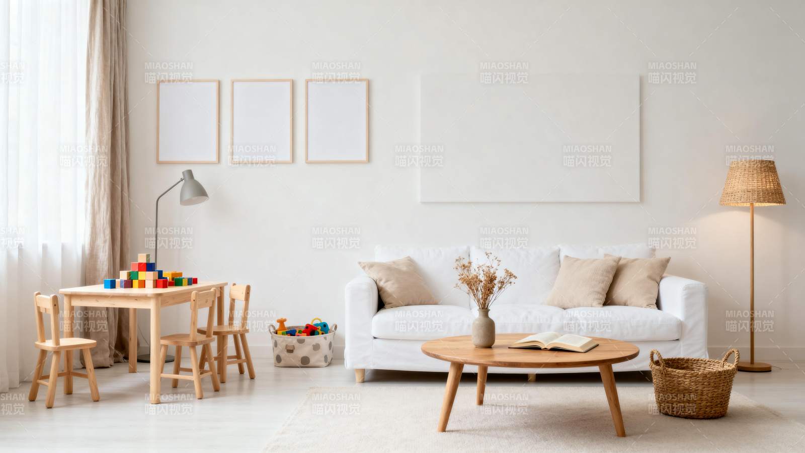 简约客厅布置图片