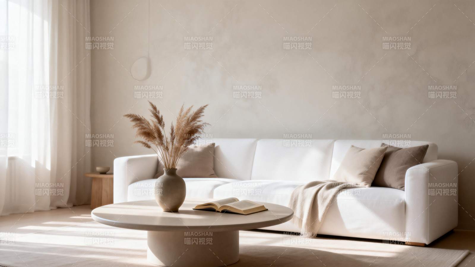 简约客厅静谧时光图片