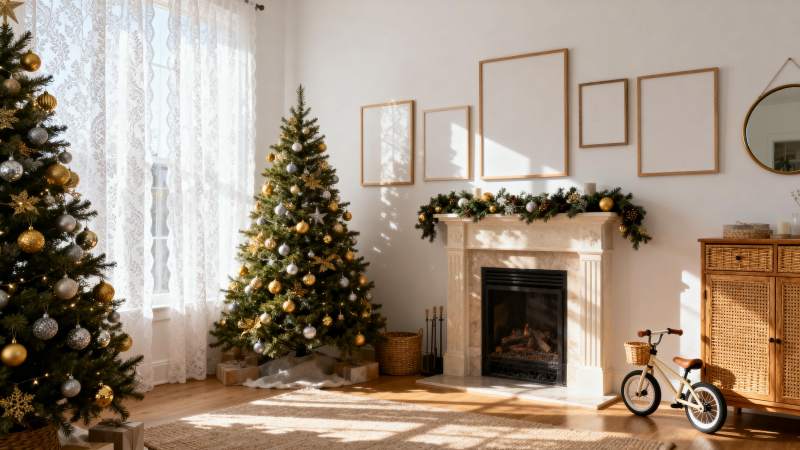 温馨圣诞客厅图片