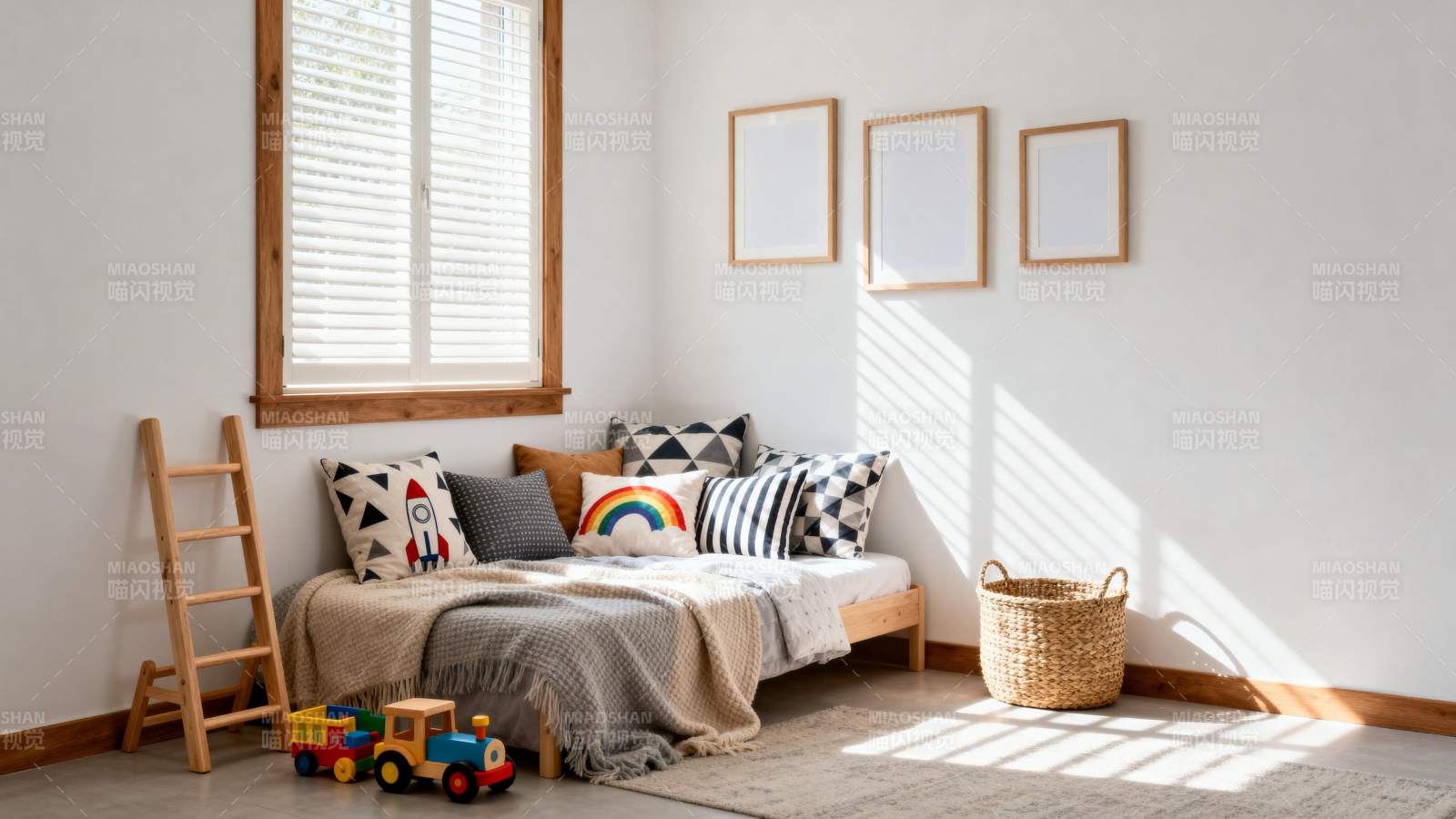 温馨儿童房布置图片