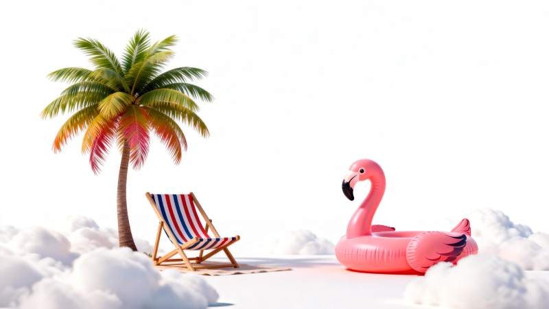 云上热带风情图片