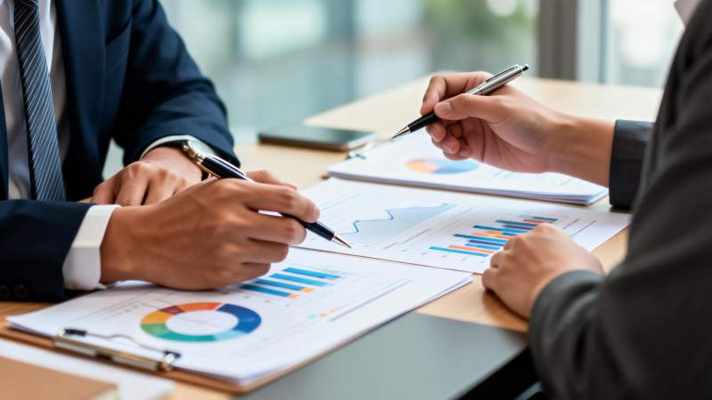 商务会议分析图表图片