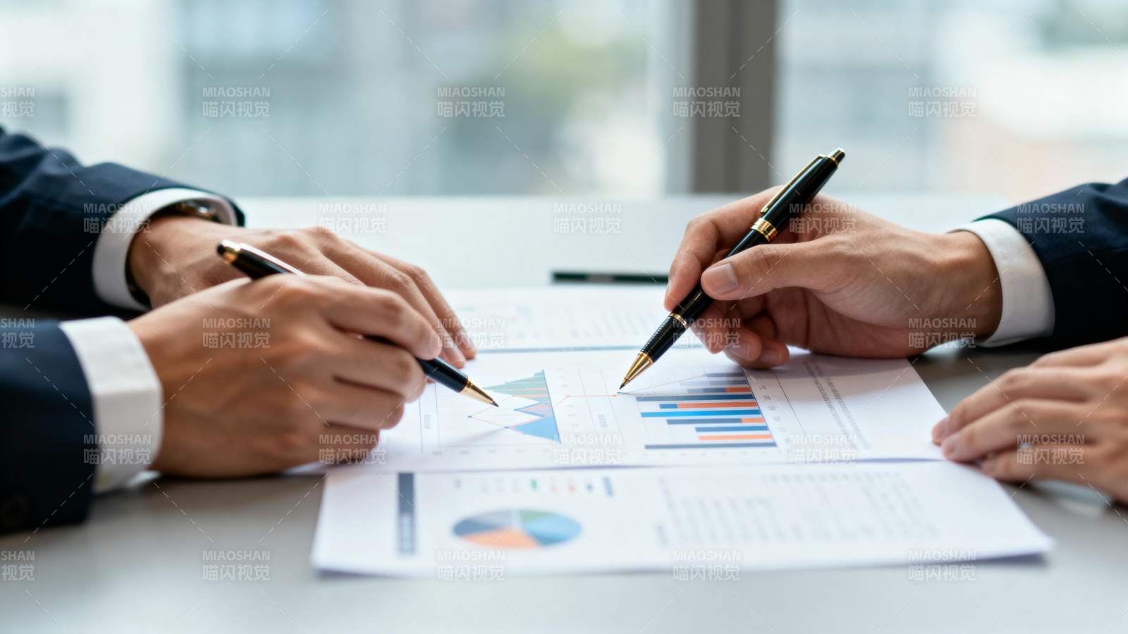 商务洽谈分析报表图片