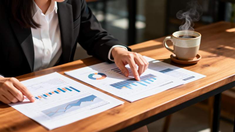 商务分析会议图片