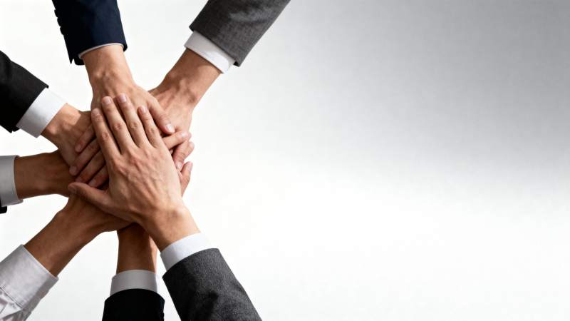 团结协作 共赴未来图片