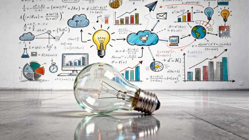 创意点亮未来图片