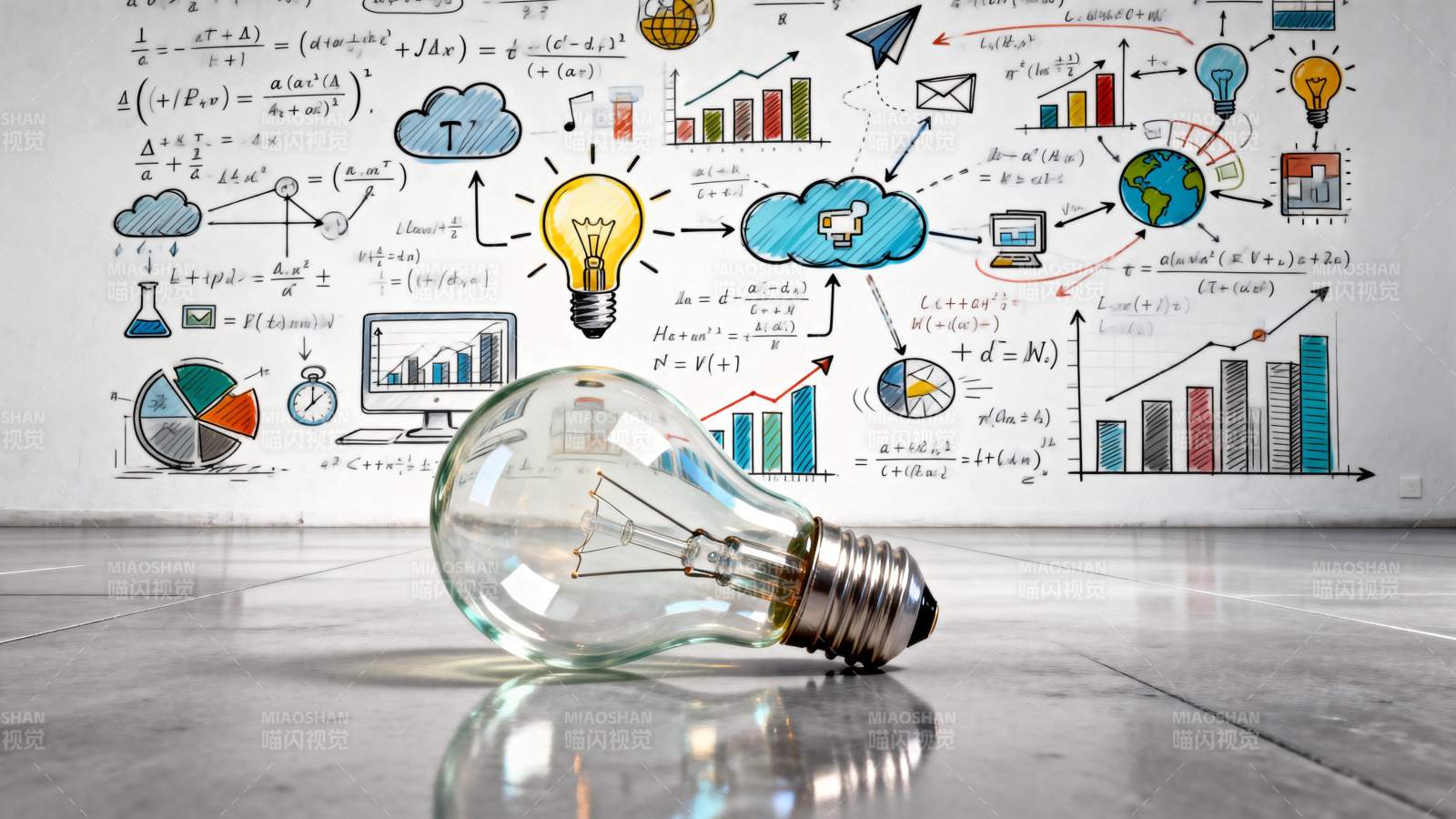 创意点亮未来图片