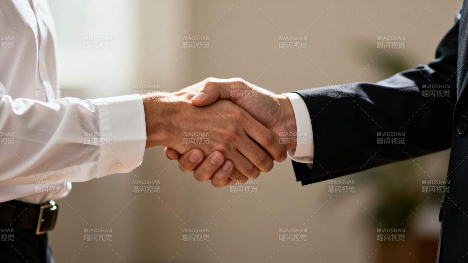 握手合作图片