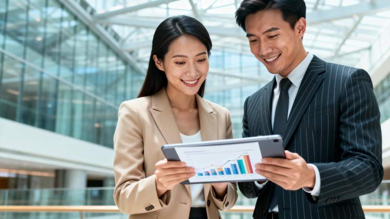 商务伙伴共览数据图片