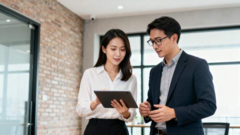 职场协作瞬间图片