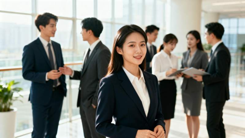 职场精英风采图片