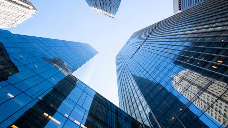 都市摩天楼群图片