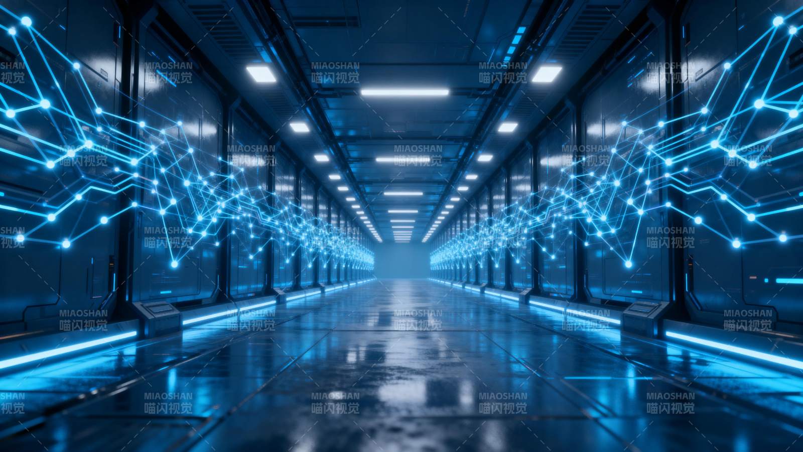 未来科技走廊图片