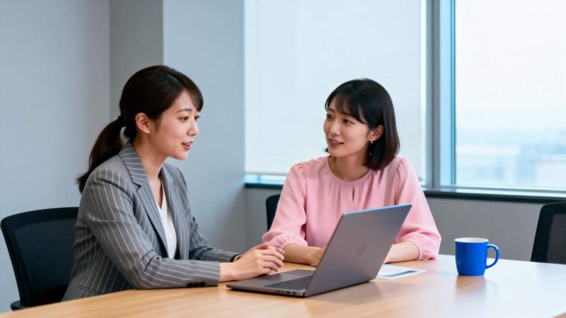 职场对话瞬间图片