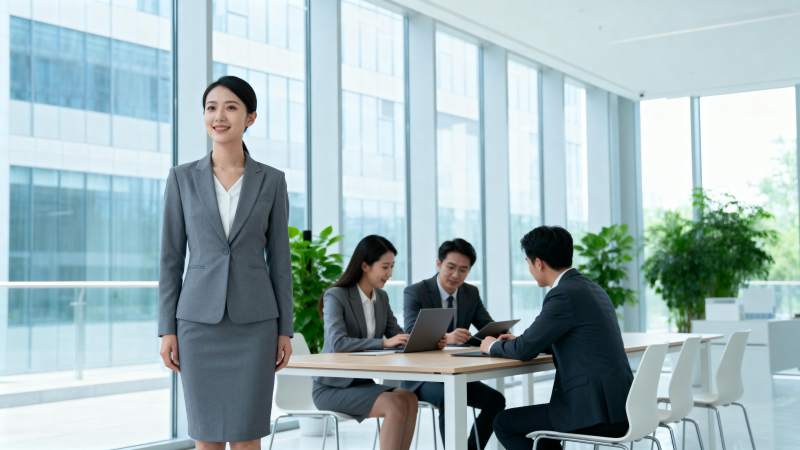 职场女性领导风采图片