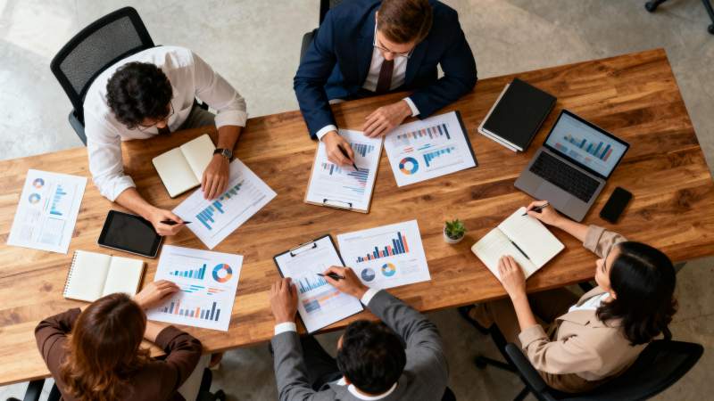 团队协作分析数据图片