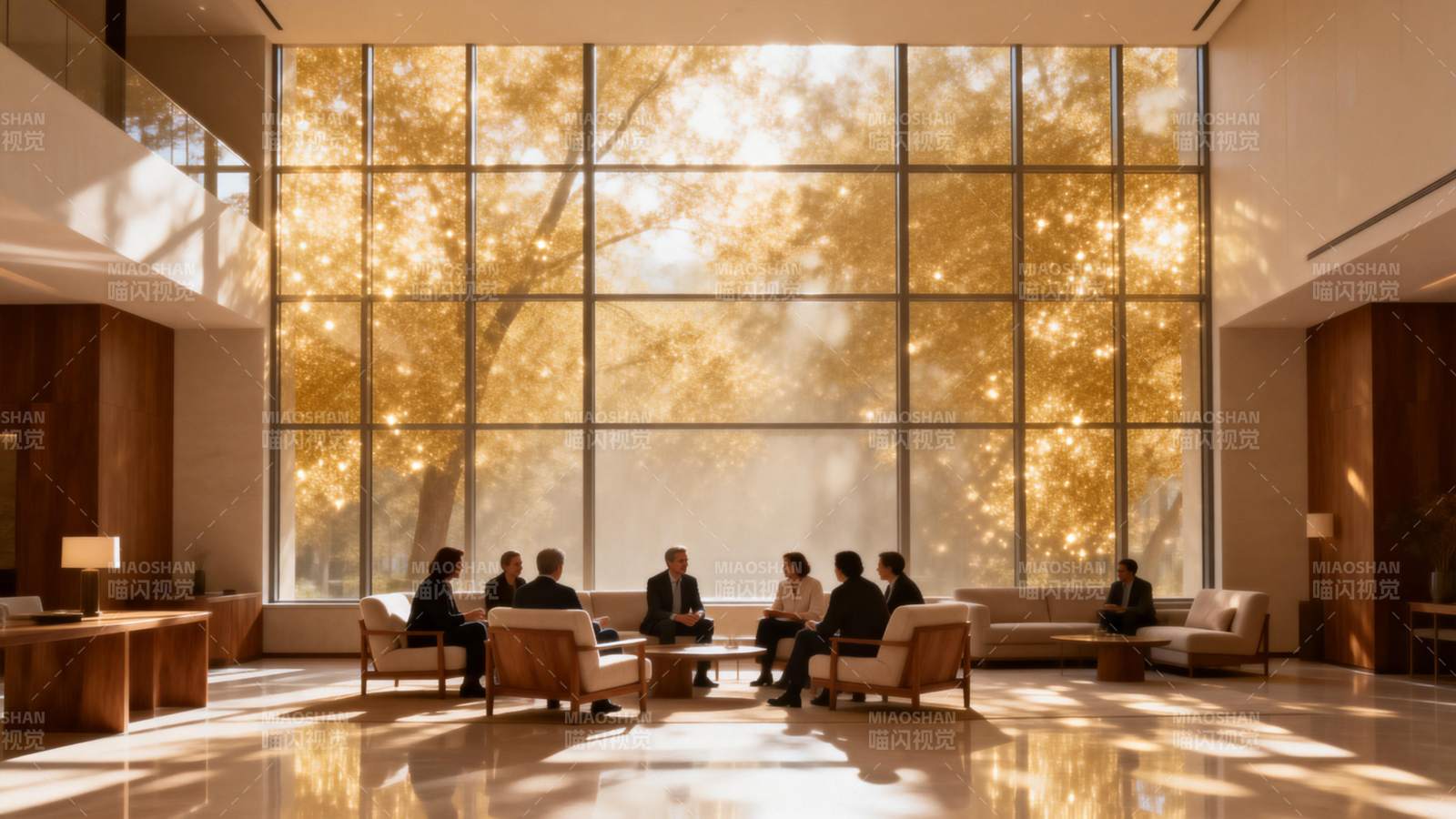 秋日暖阳下的静谧时光图片