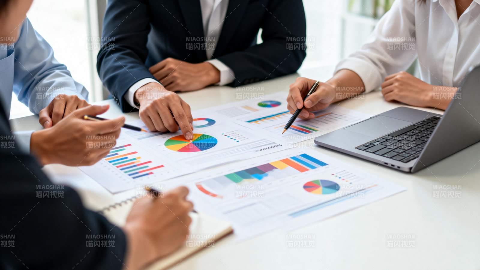 商务会议分析图表图片