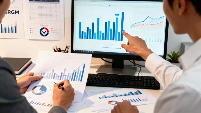 数据分析会议现场图片