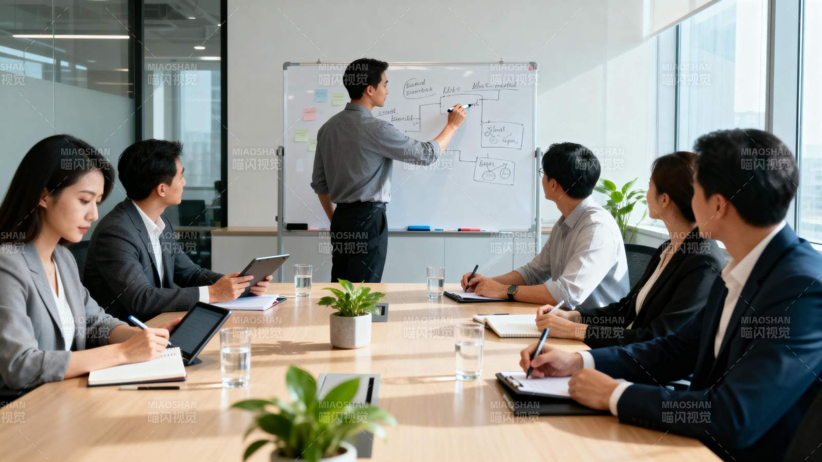 会议室头脑风暴图片