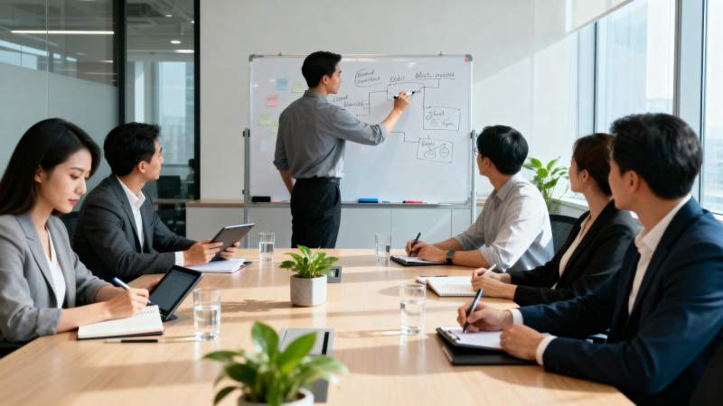 会议室头脑风暴图片