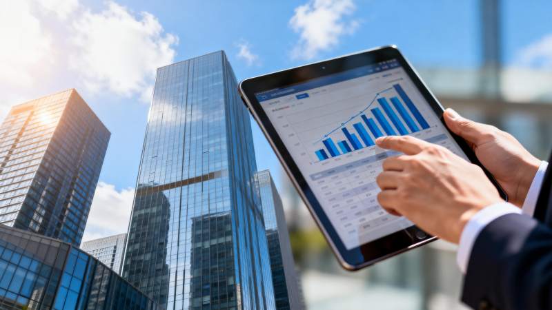 城市中的商业数据分析图片