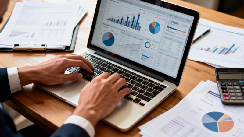 数据分析工作场景图片