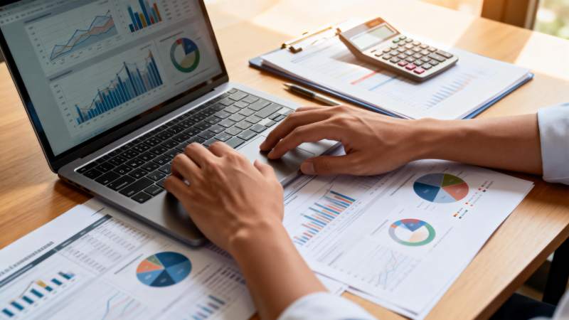 数据分析工作场景图片