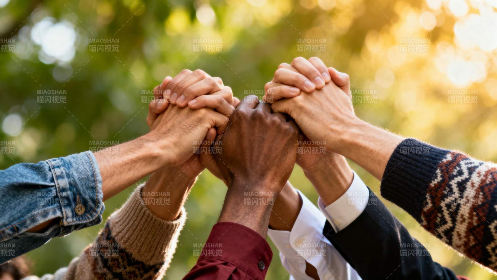 团结一心 携手共进图片