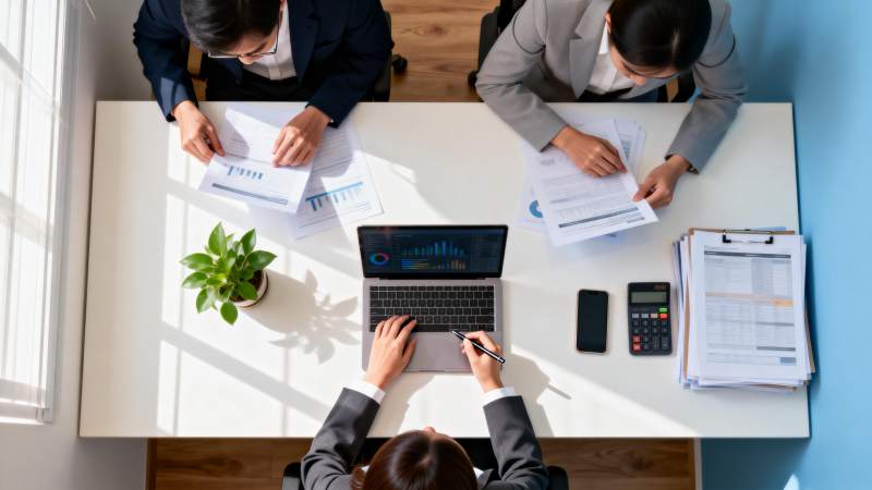 办公会议讨论中图片