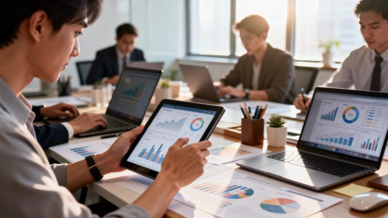 团队协作分析数据图片