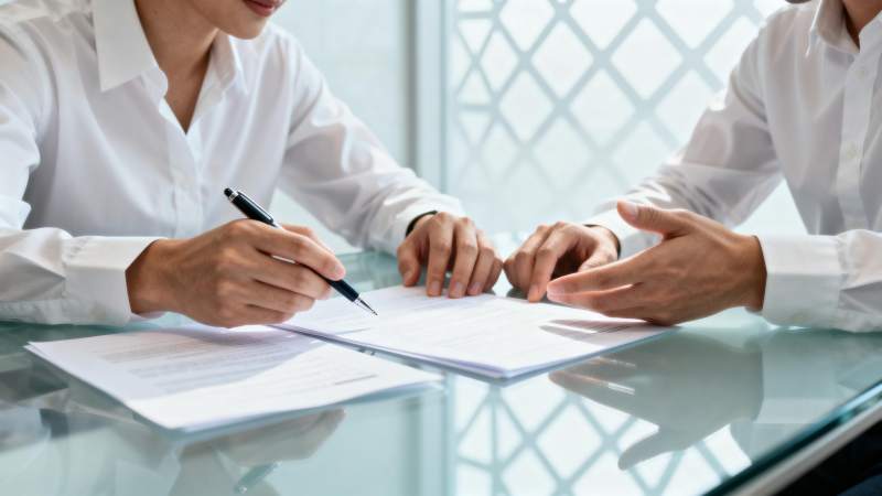 签署合同现场图片