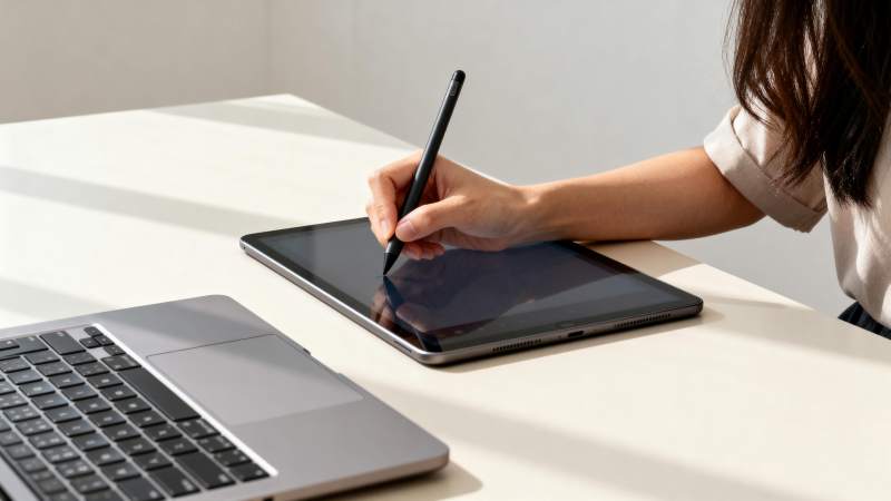 手写平板办公图片