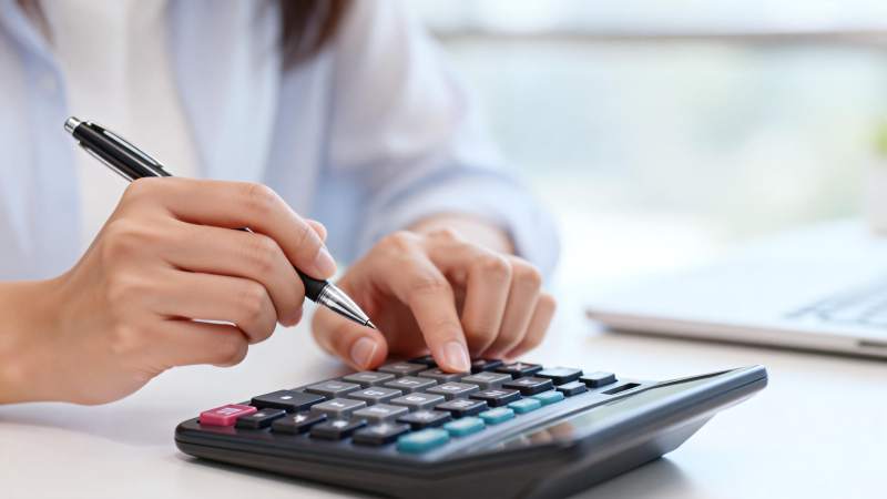 计算财务数据图片