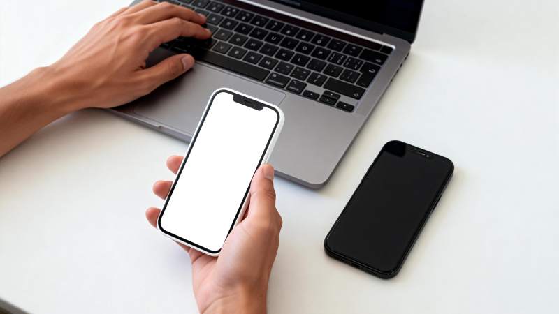 手机与笔记本电脑图片